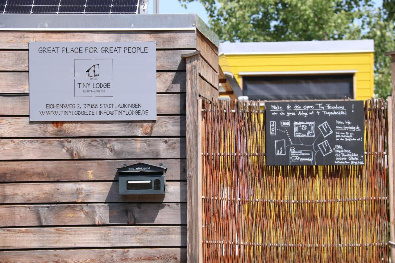 Tinylodge Am Ellertshaeuser See Stadtlauringen Luaran gambar